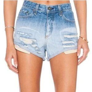 Rag and Bone Marilyn Denim Shorts - Ombré Wash